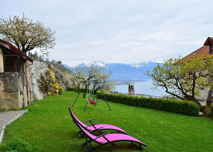 ゲストハウス ドメーヌ デュ ブリーニョン Saint-Saphorin